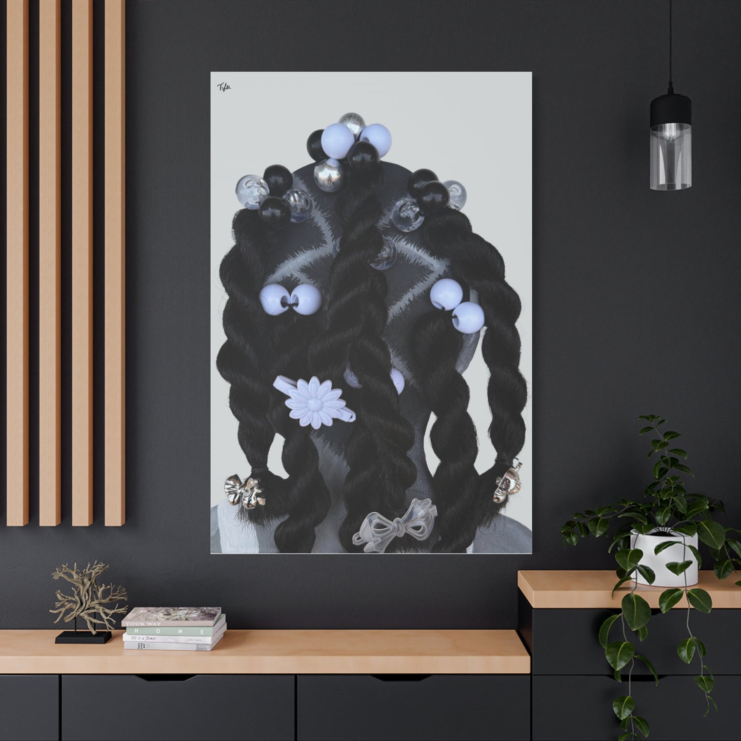 Baby Girl I 2D Canvas (No Hair)