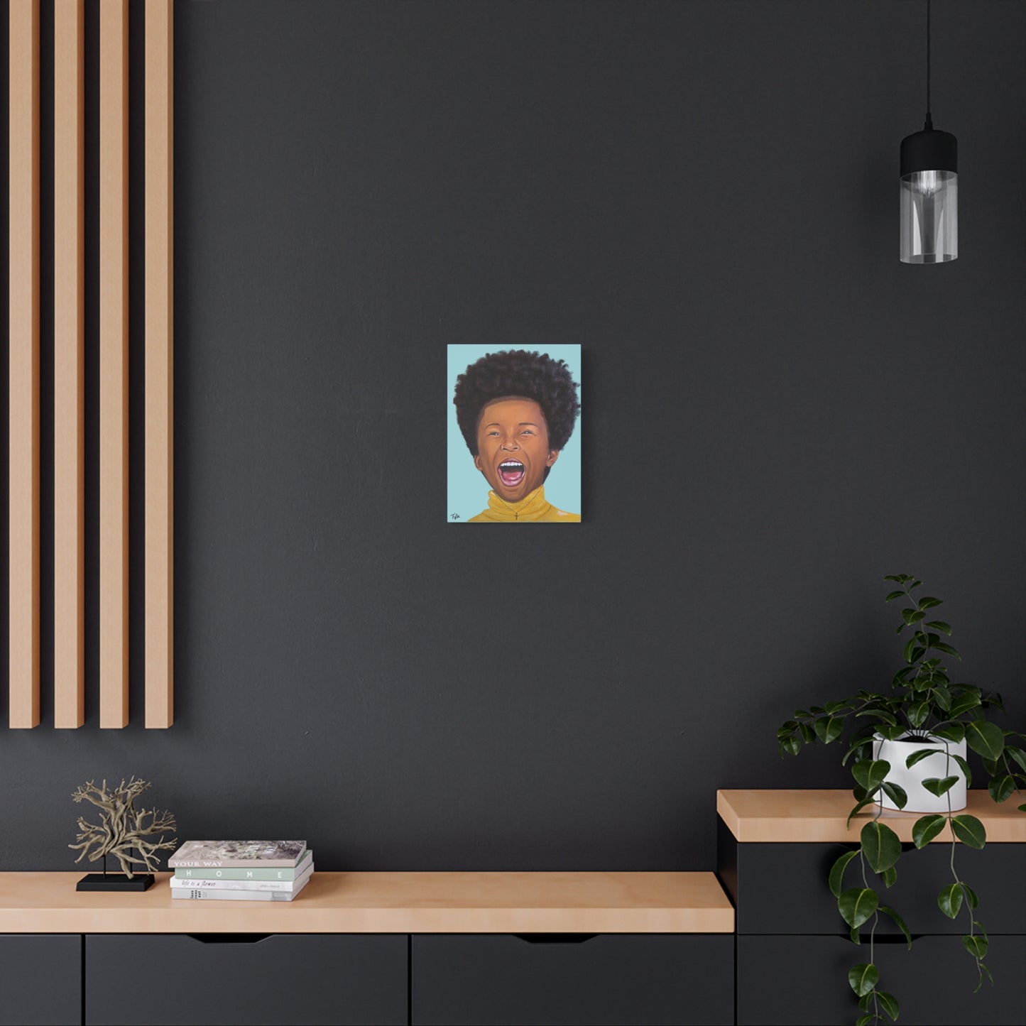 SONshine 2D Canvas Print (No Hair)
