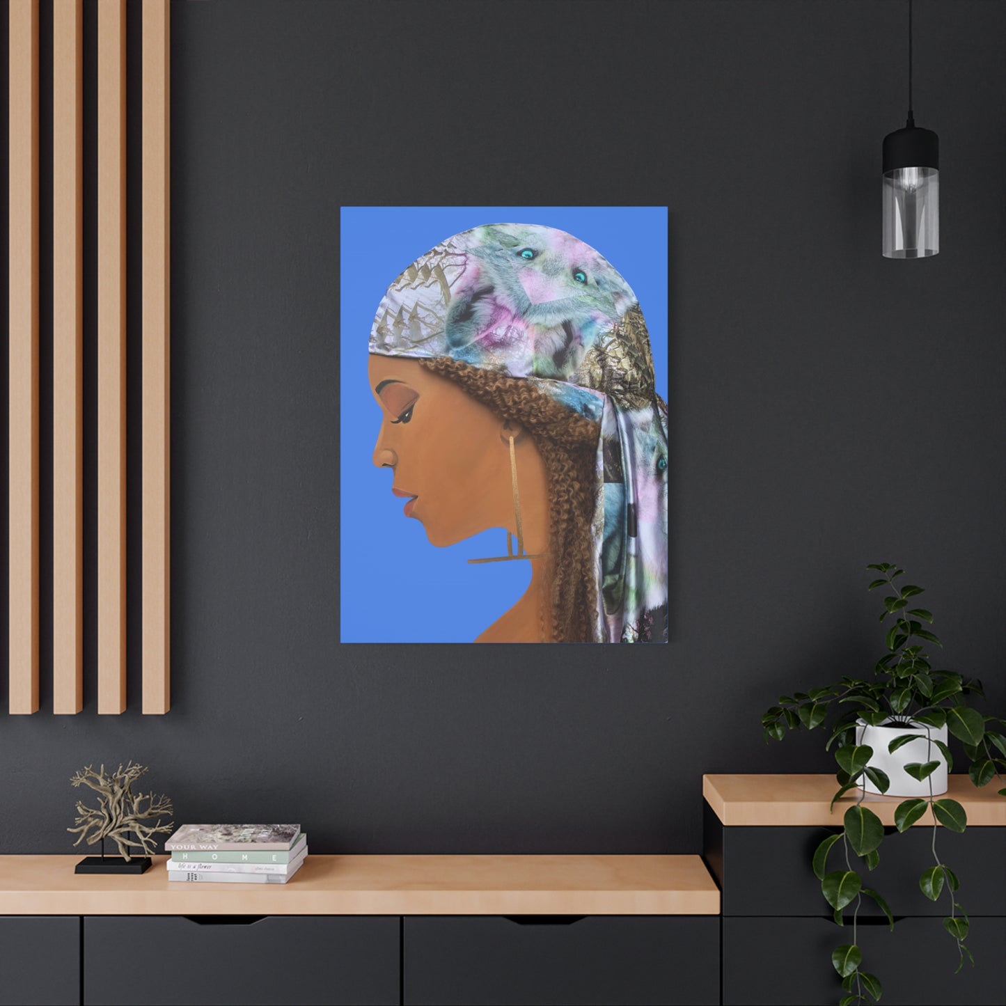 Bey You 2D Canvas Print (No Hair)