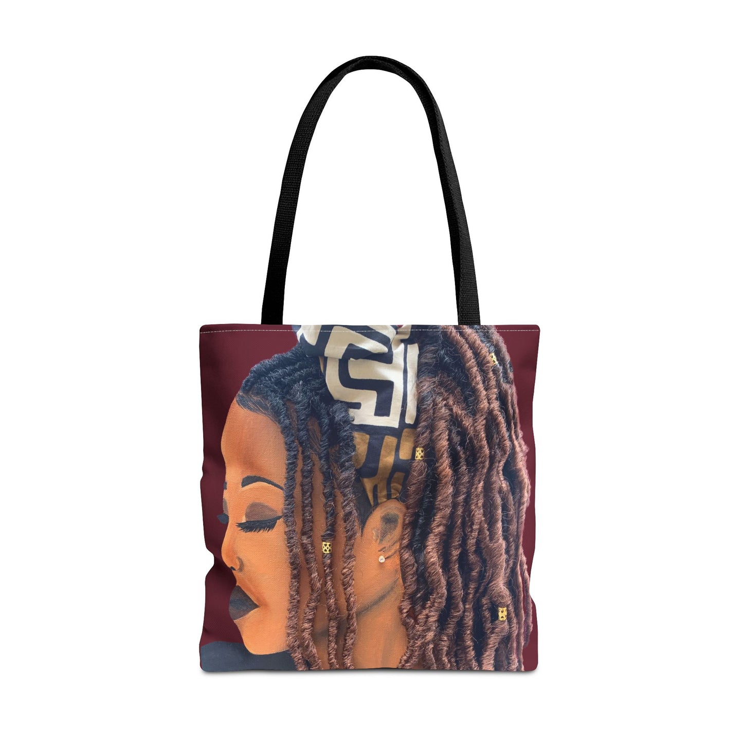 Locks 2D Tote Bag (No Hair)