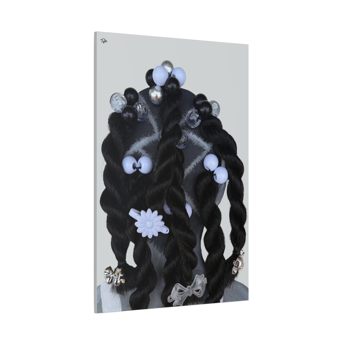 Baby Girl I 2D Canvas (No Hair)