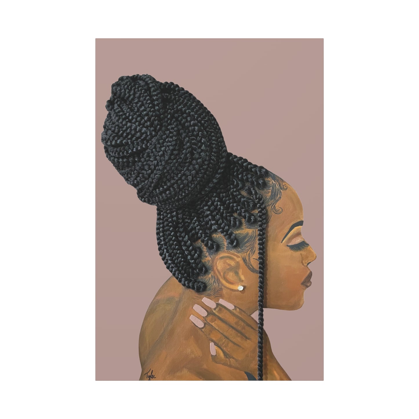 Be Gentle 2D Canvas (No Hair)