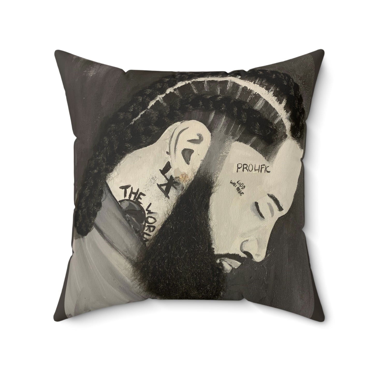 Nipsey 2D Pillow (No Hair)