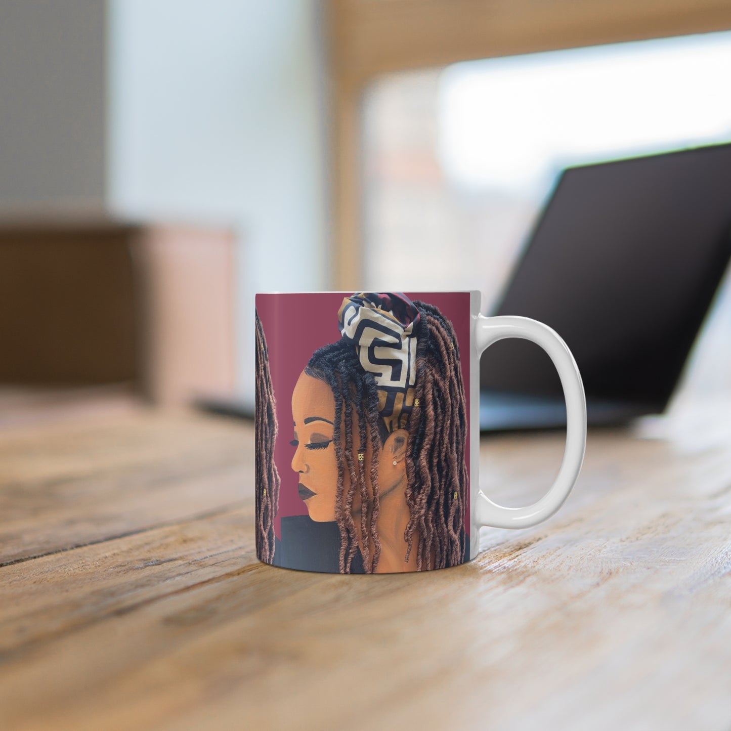 Locks 2D Mug (No Hair)