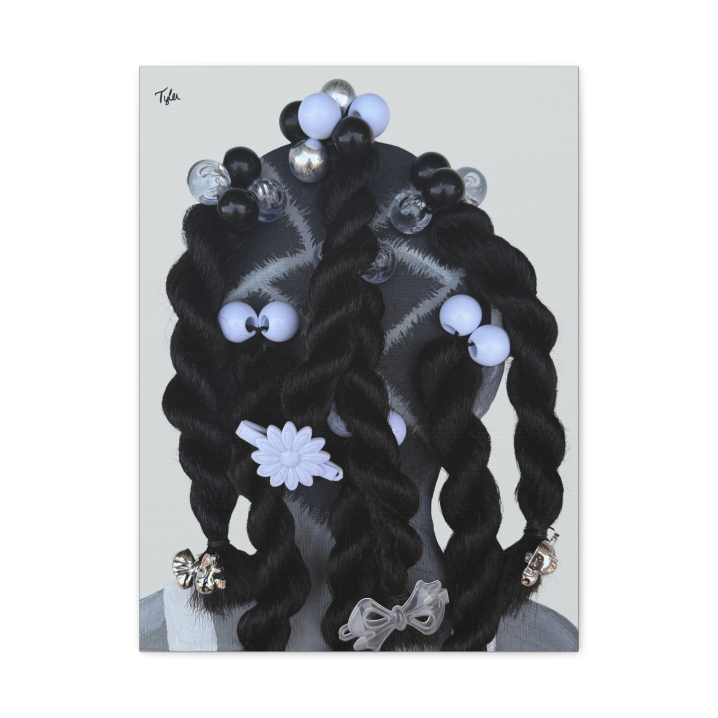 Baby Girl I 2D Canvas (No Hair)