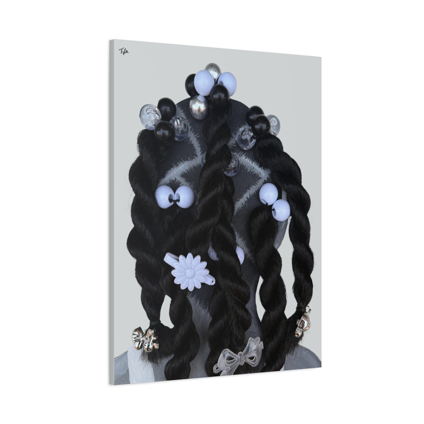 Baby Girl I 2D Canvas (No Hair)