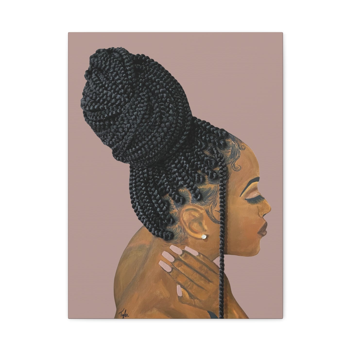 Be Gentle 2D Canvas (No Hair)