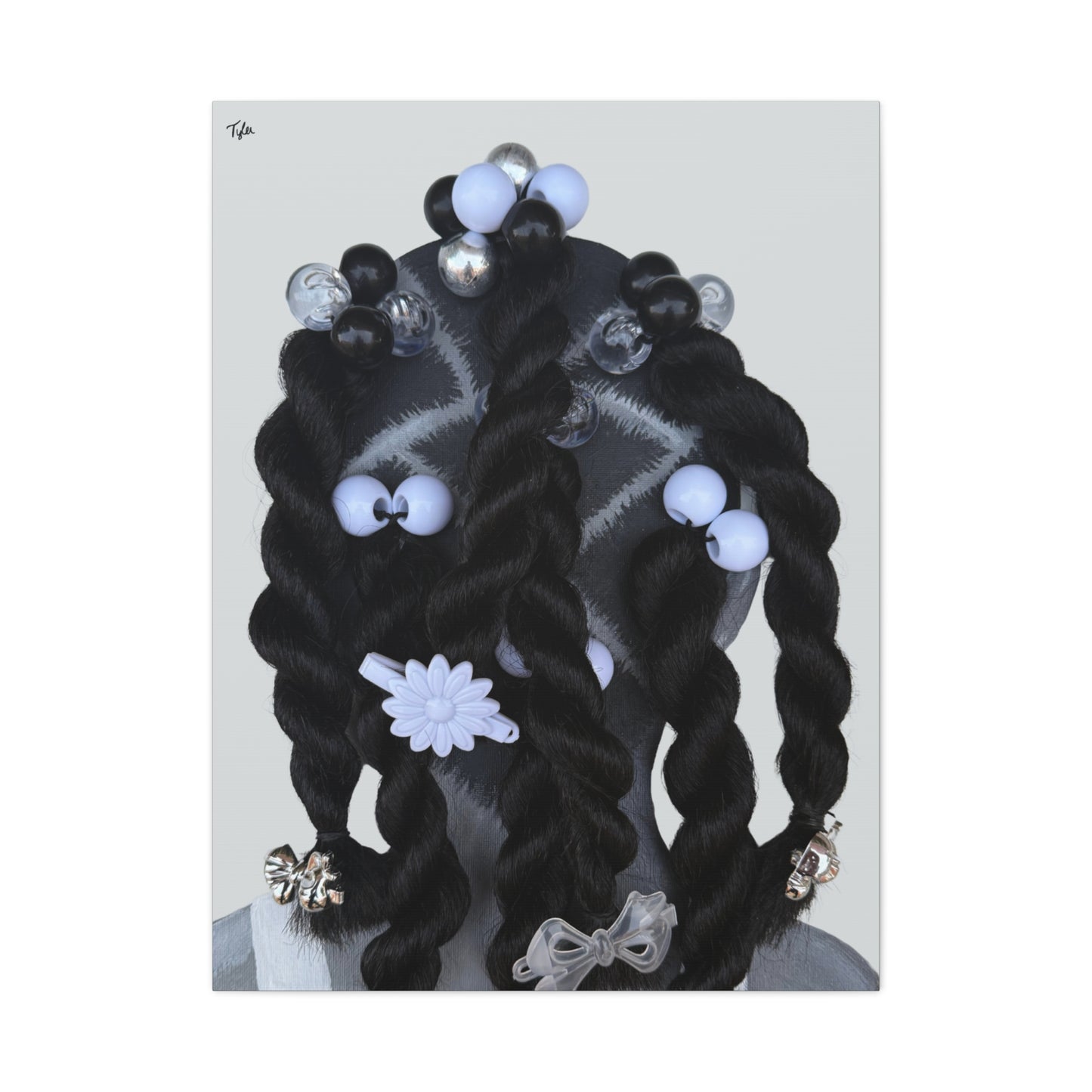 Baby Girl I 2D Canvas (No Hair)