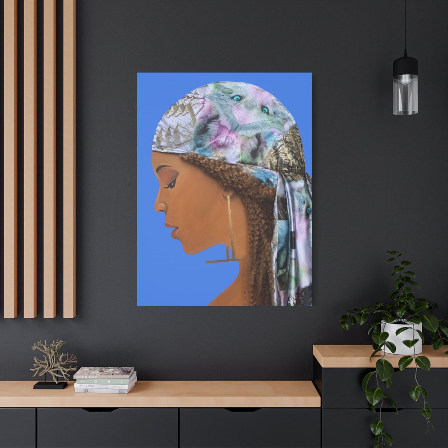 Bey You 2D Canvas Print (No Hair)