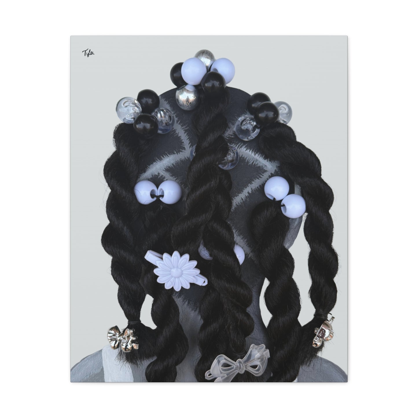 Baby Girl I 2D Canvas (No Hair)