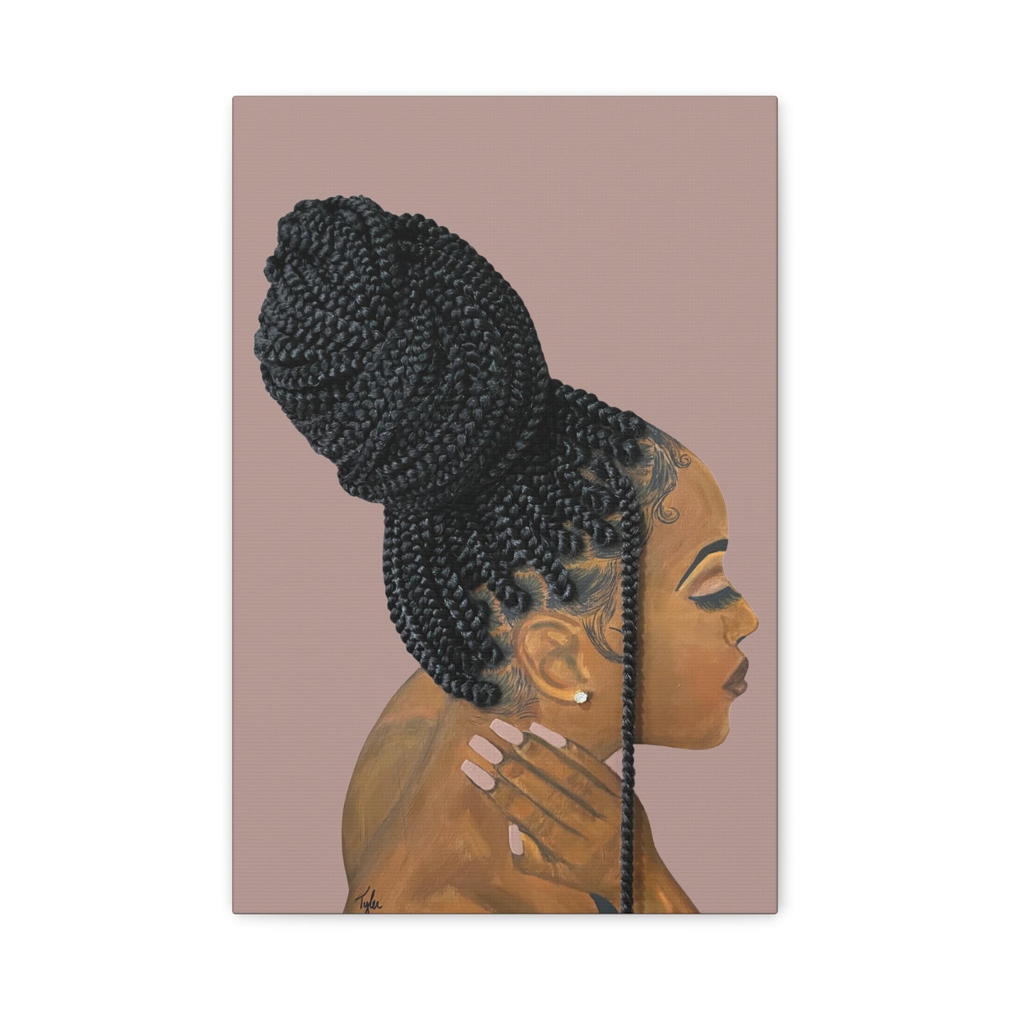 Be Gentle 2D Canvas (No Hair)