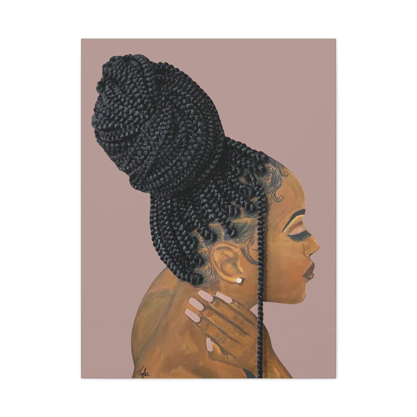 Be Gentle 2D Canvas (No Hair)