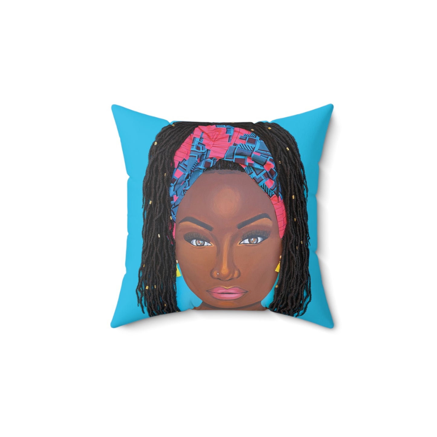 Mesmerized 2D Pillow (No Hair)