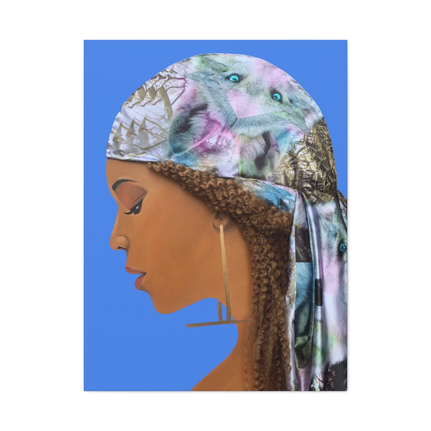 Bey You 2D Canvas Print (No Hair)