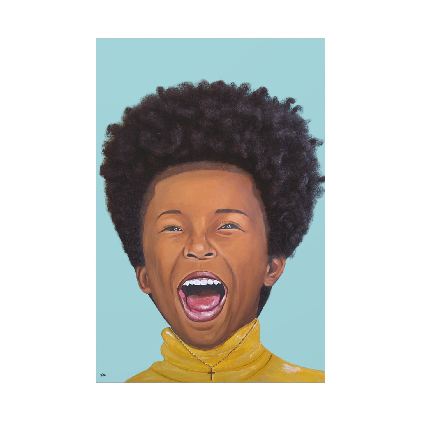 SONshine 2D Canvas Print  (No Hair)