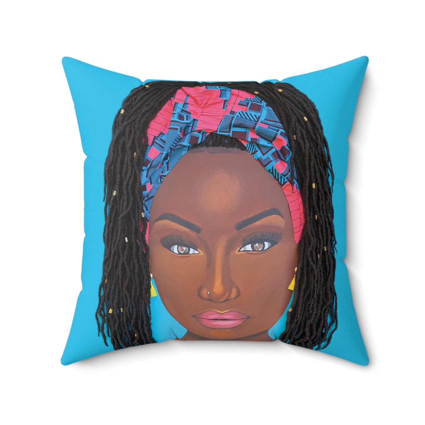 Mesmerized 2D Pillow (No Hair)