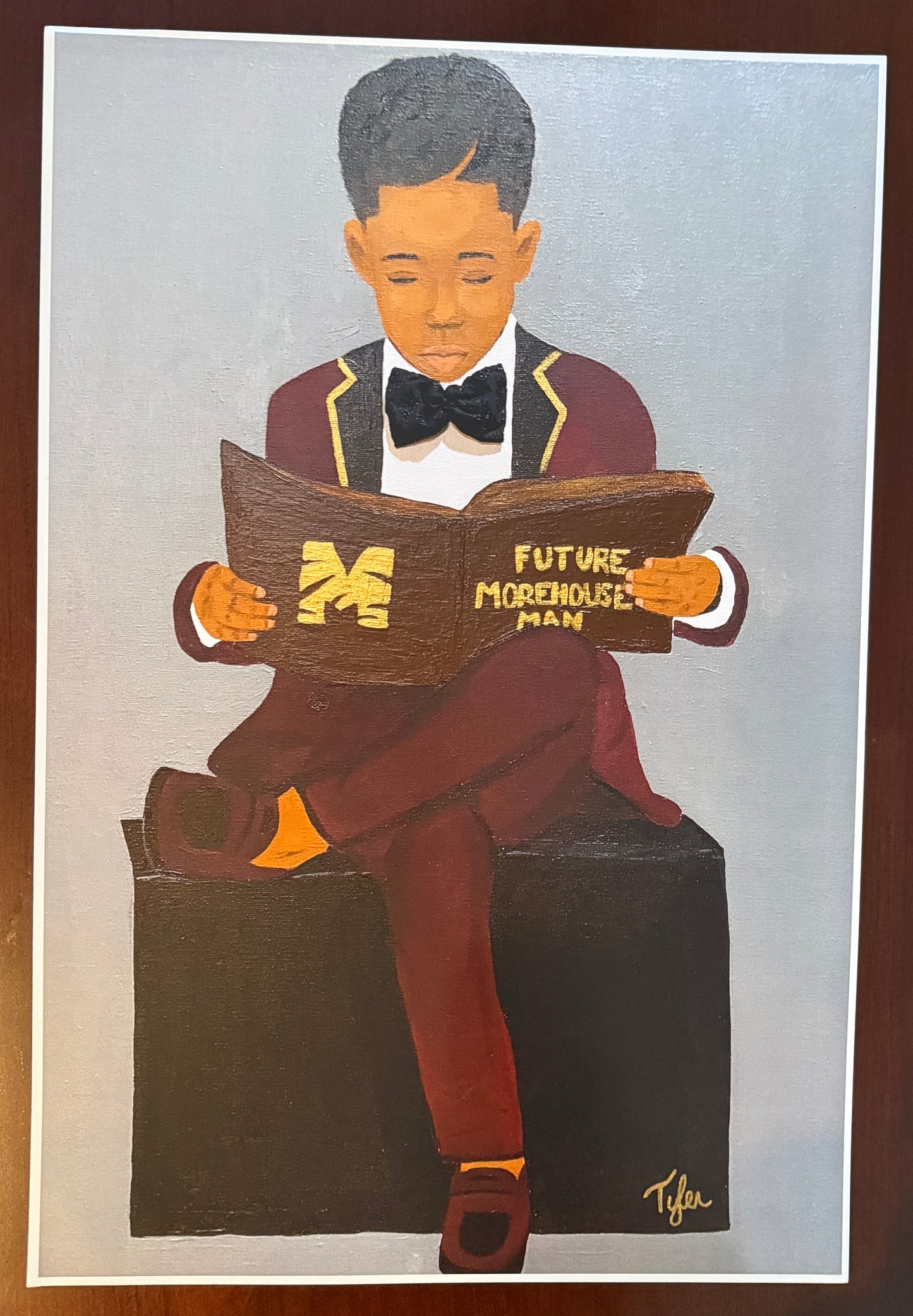Future Morehouse Man- 12X18 2D Paper Print