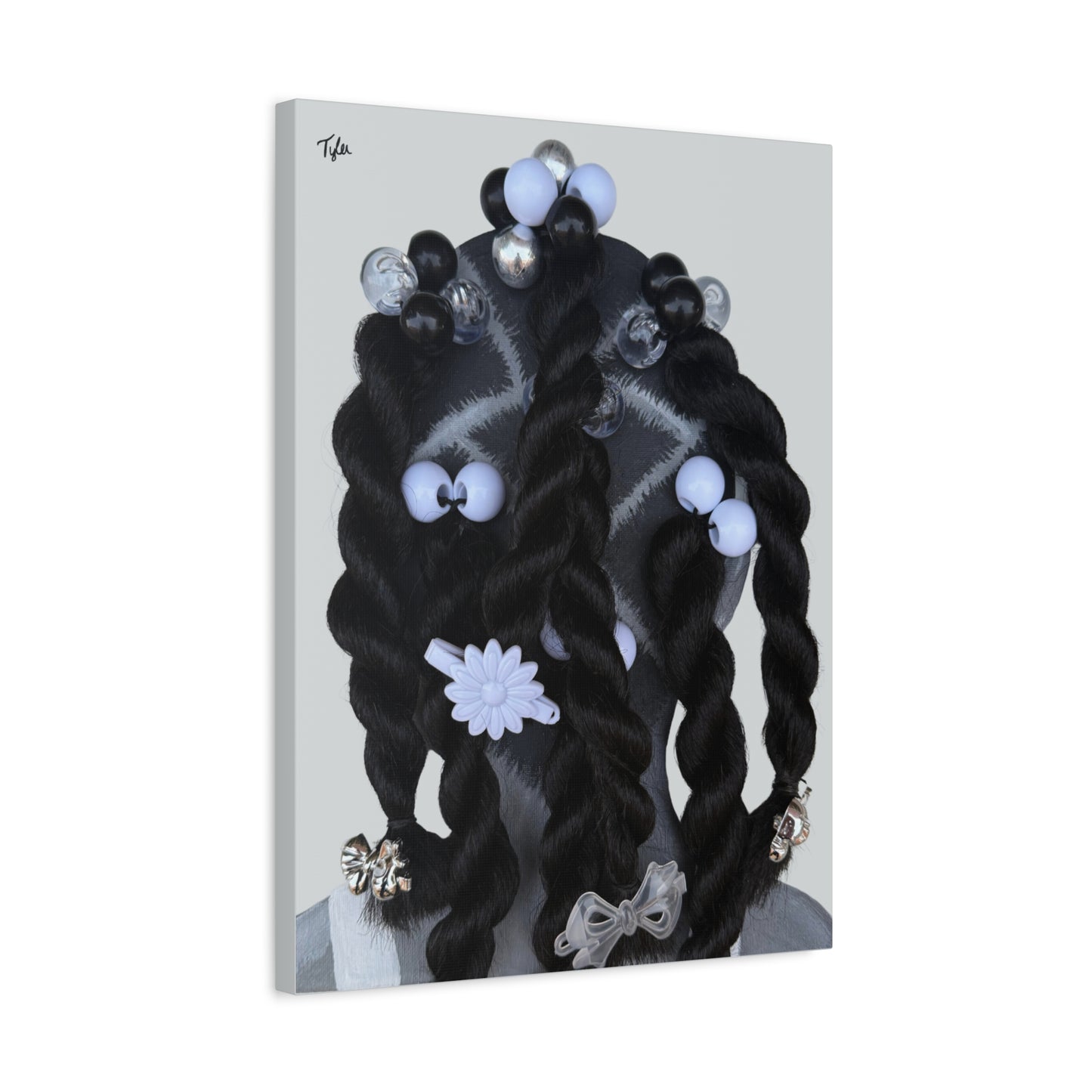 Baby Girl I 2D Canvas (No Hair)