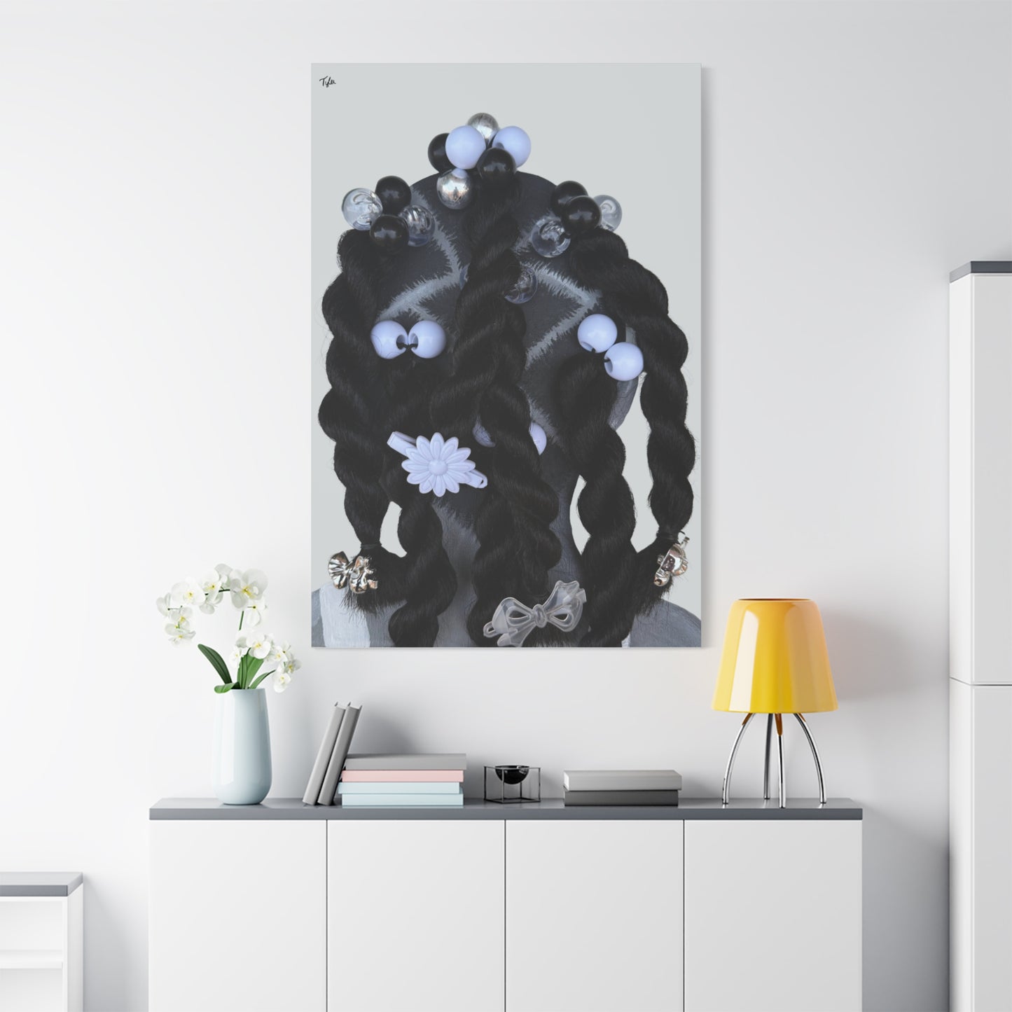 Baby Girl I 2D Canvas (No Hair)