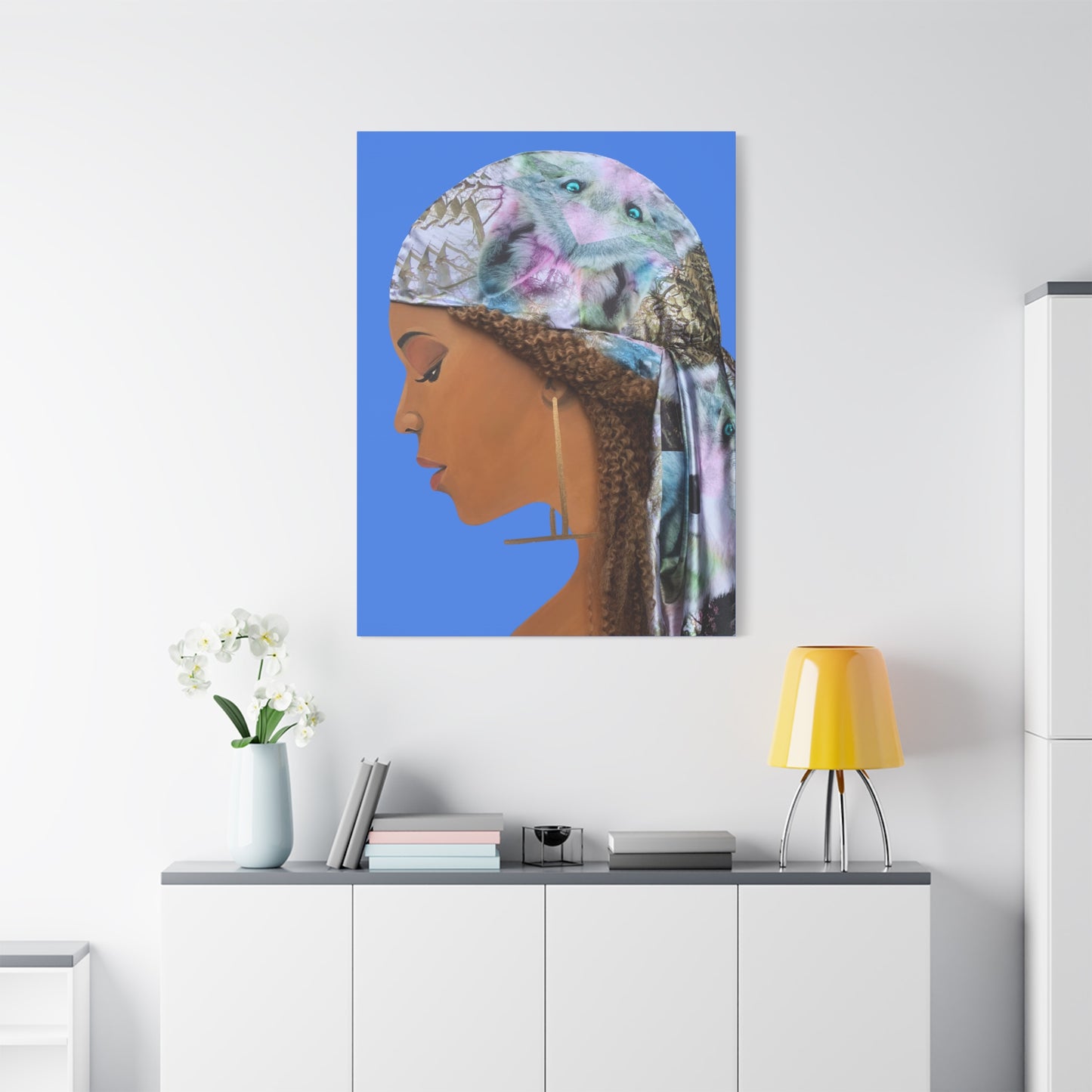 Bey You 2D Canvas Print (No Hair)
