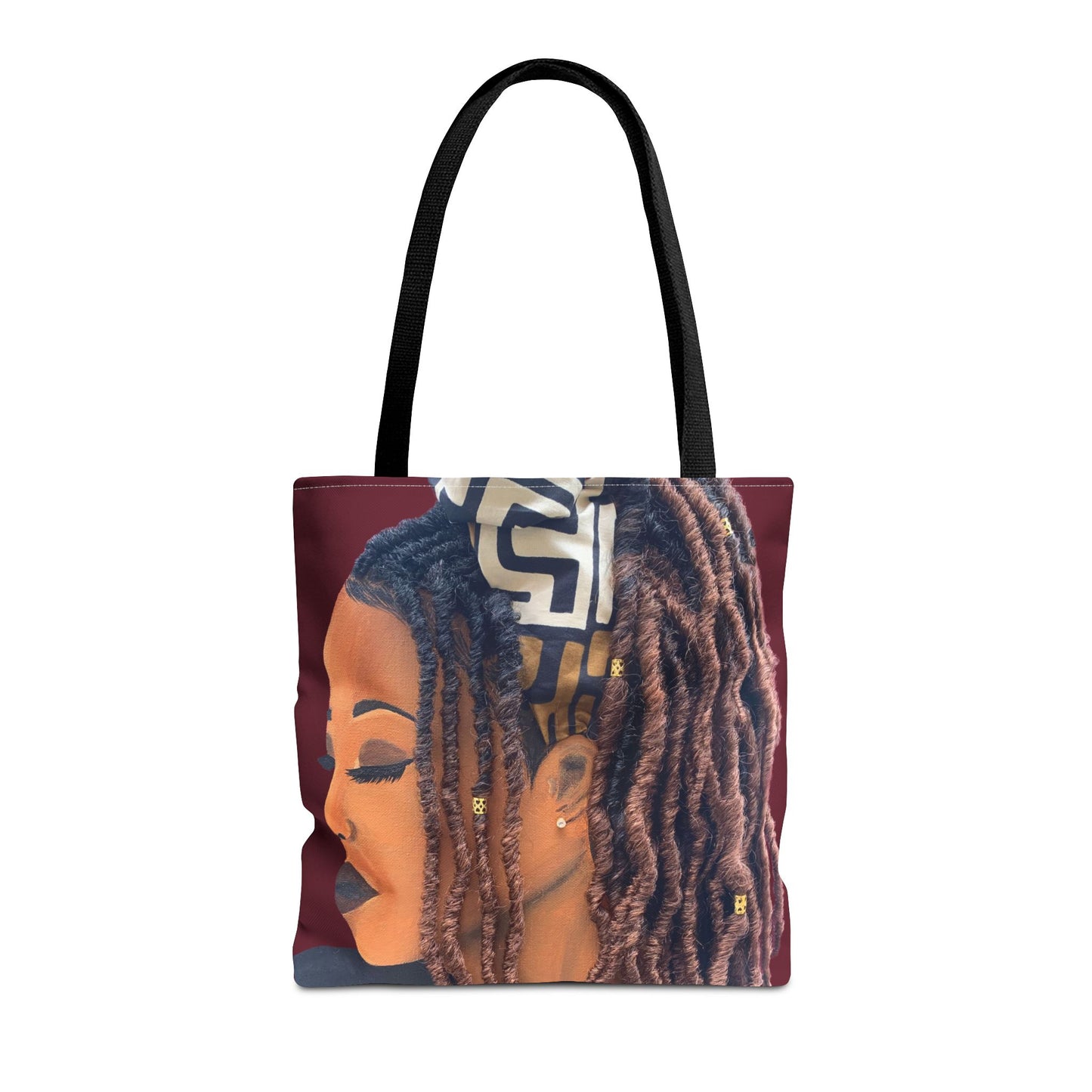 Locks 2D Tote Bag (No Hair)