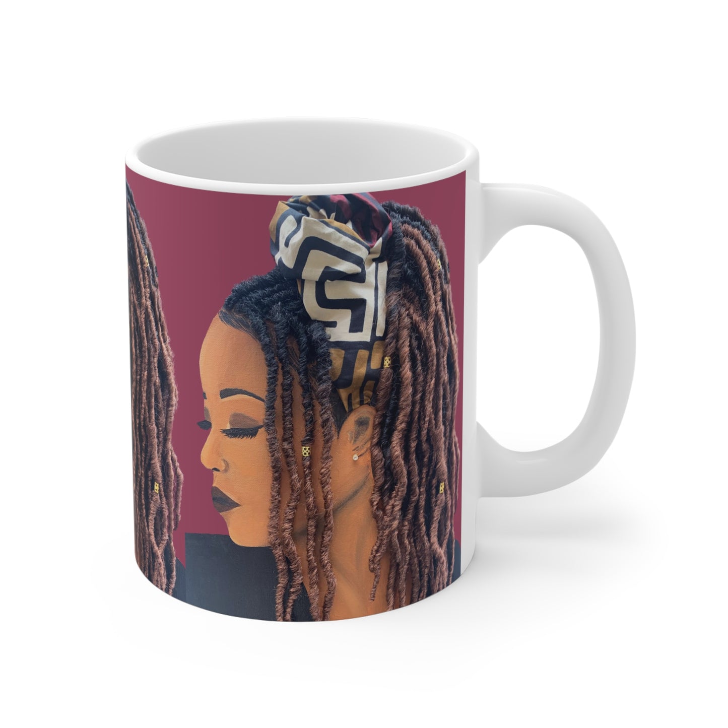 Locks 2D Mug (No Hair)