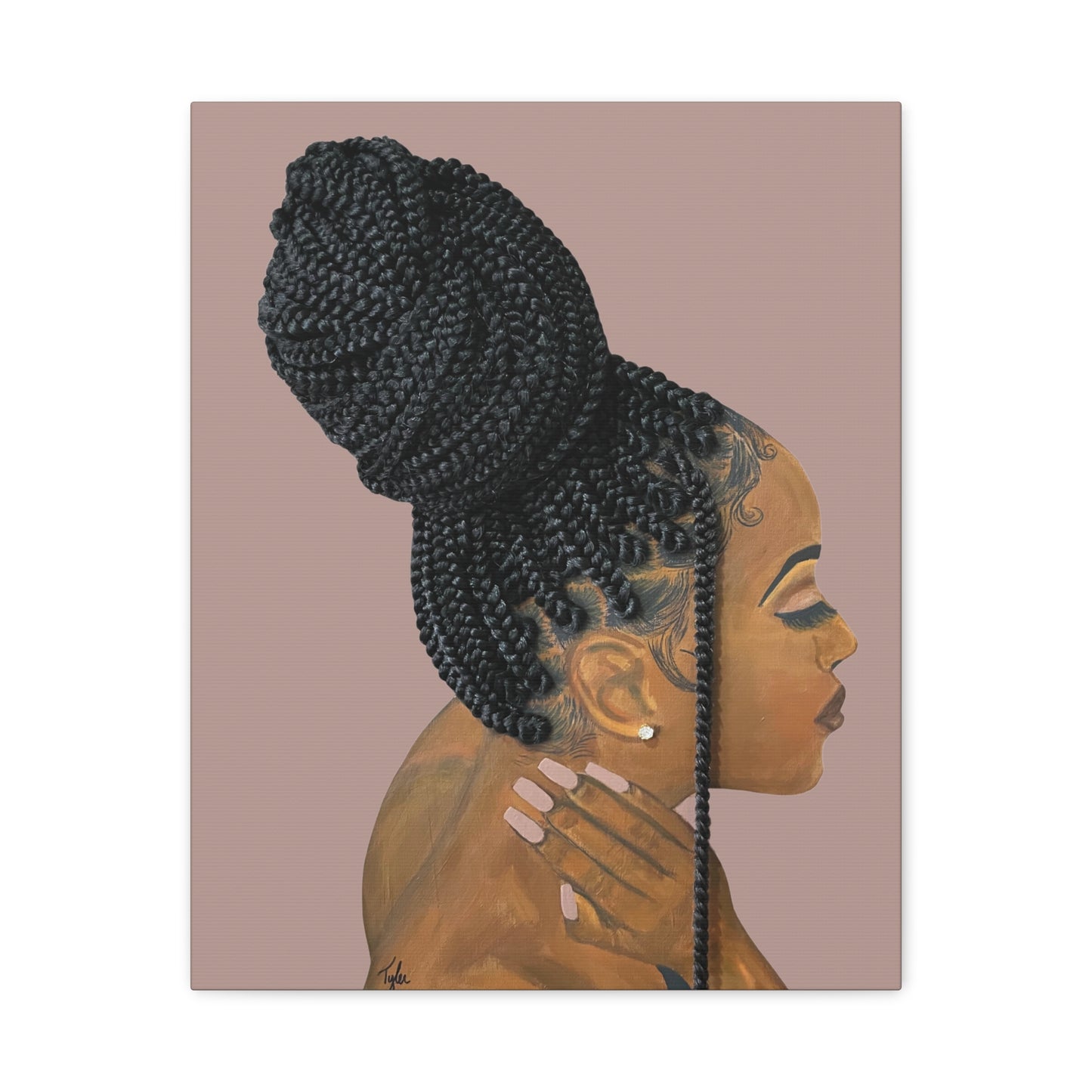 Be Gentle 2D Canvas (No Hair)