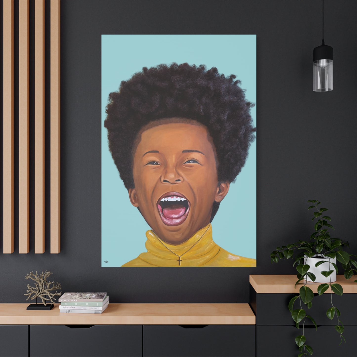 SONshine 2D Canvas Print  (No Hair)