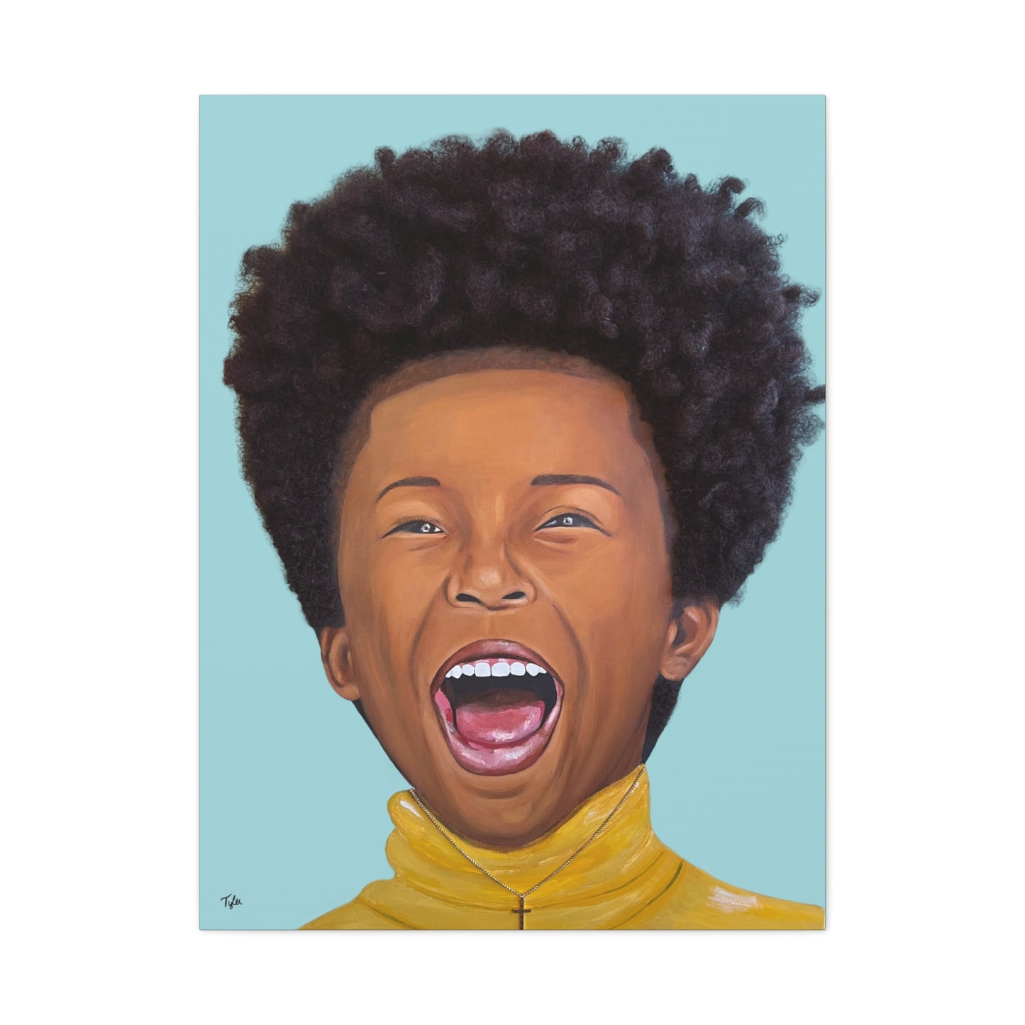 SONshine 2D Canvas Print  (No Hair)