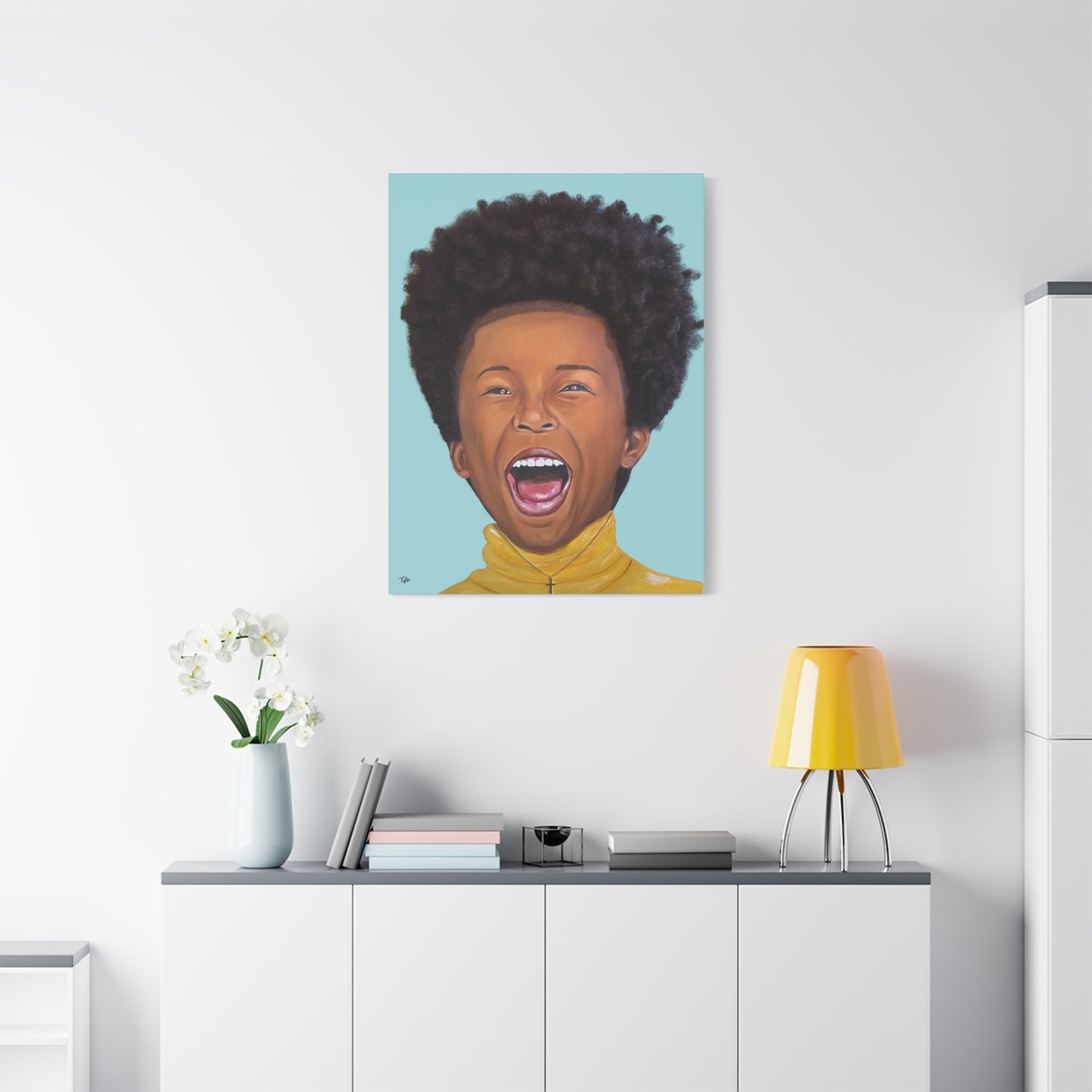 SONshine 2D Canvas Print  (No Hair)