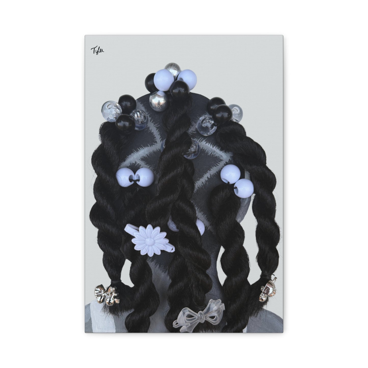 Baby Girl I 2D Canvas (No Hair)