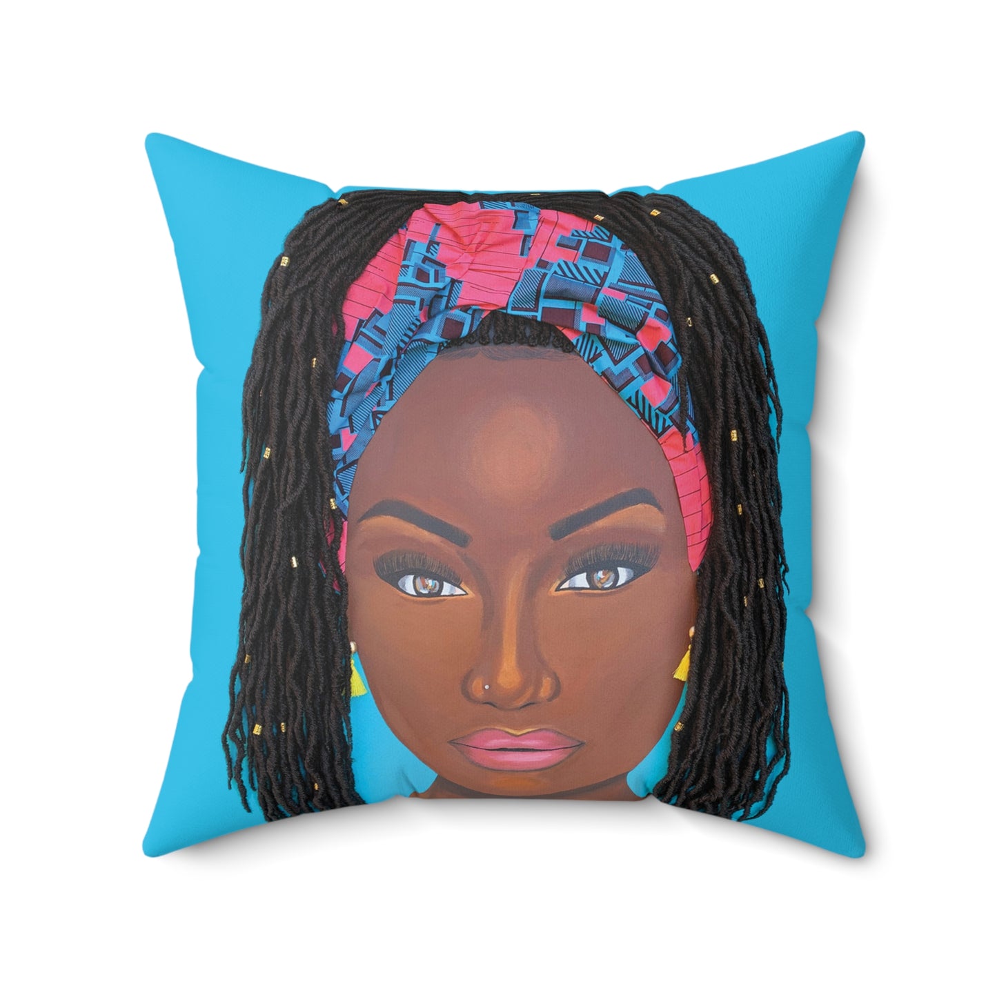 Mesmerized 2D Pillow (No Hair)