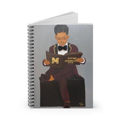 Future Morehouse Man 2D Notebook