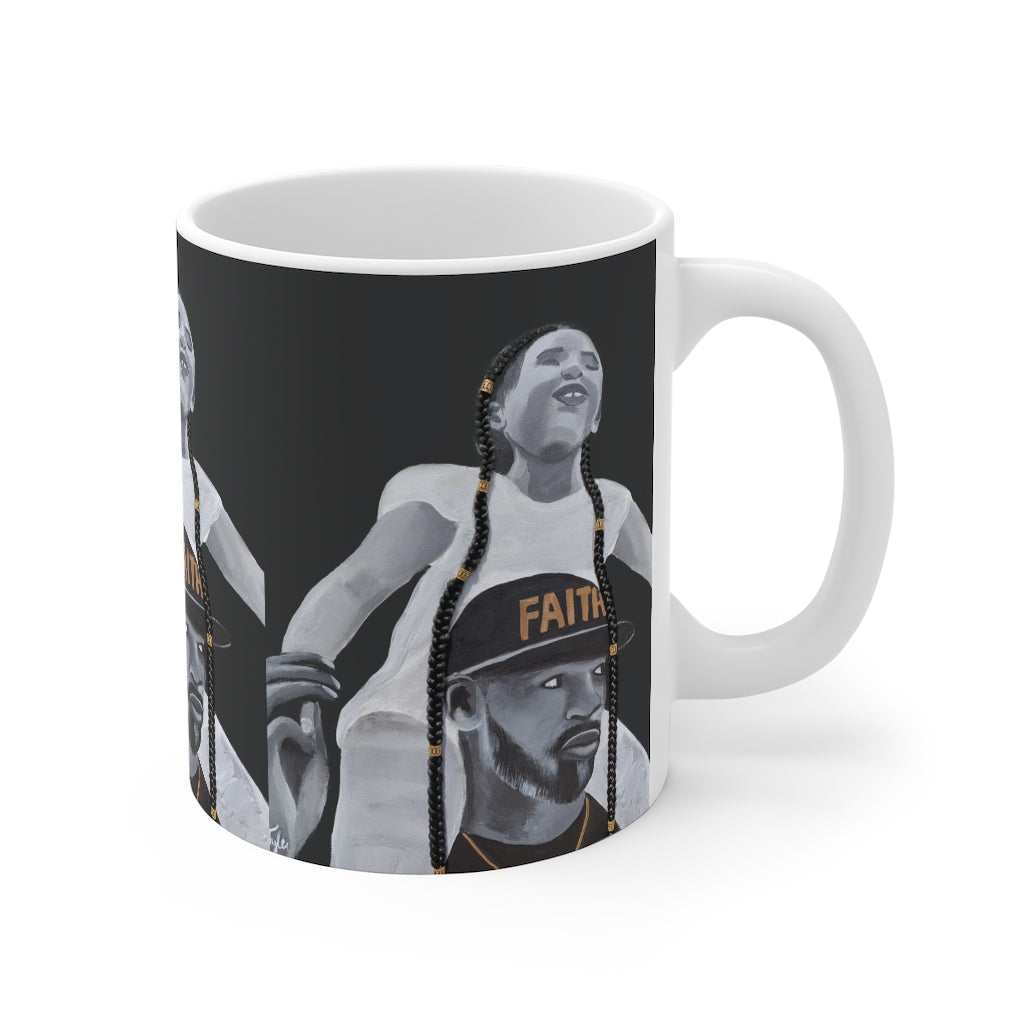 Faith Over Fear 2D Mug (No Hair)