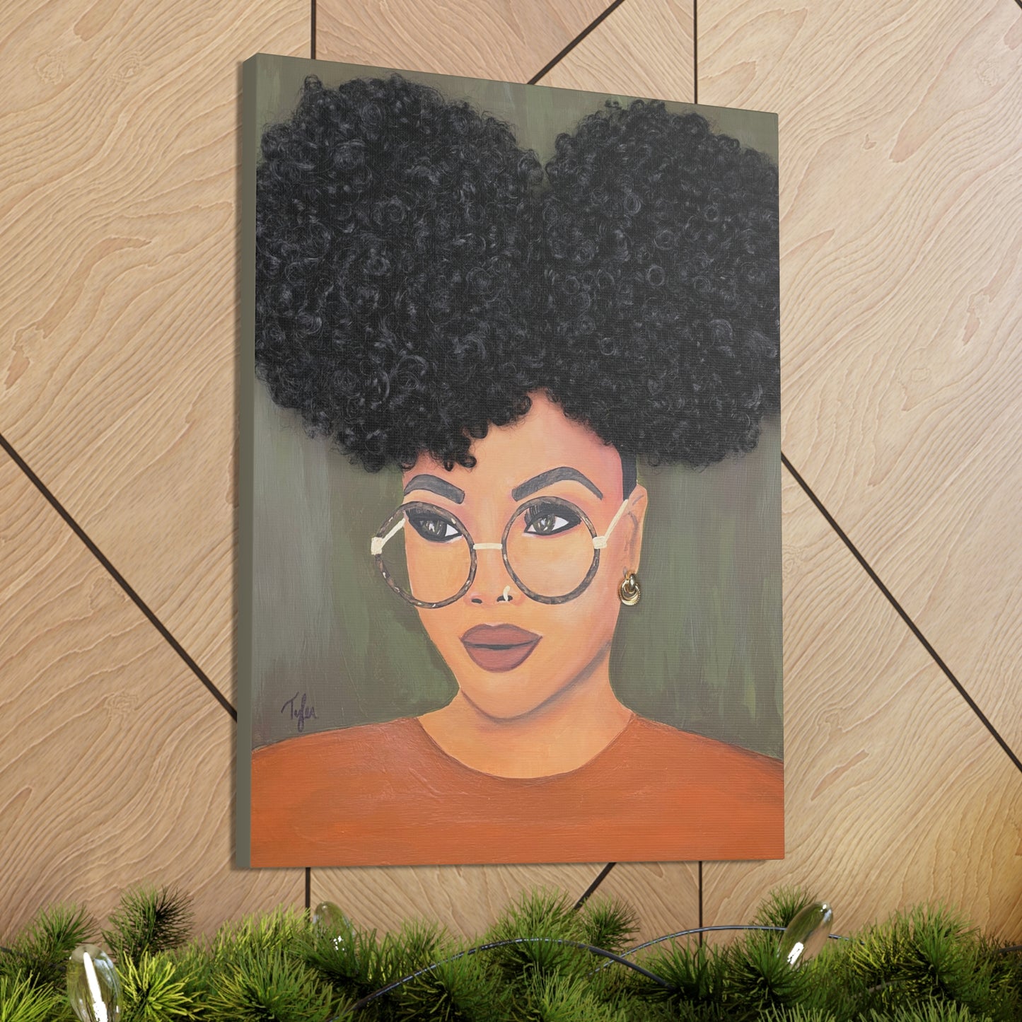 Vision- 2D Canvas Print (no Hair)