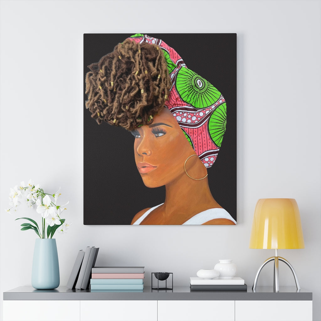 Summer- 2D Canvas Print (no Hair)