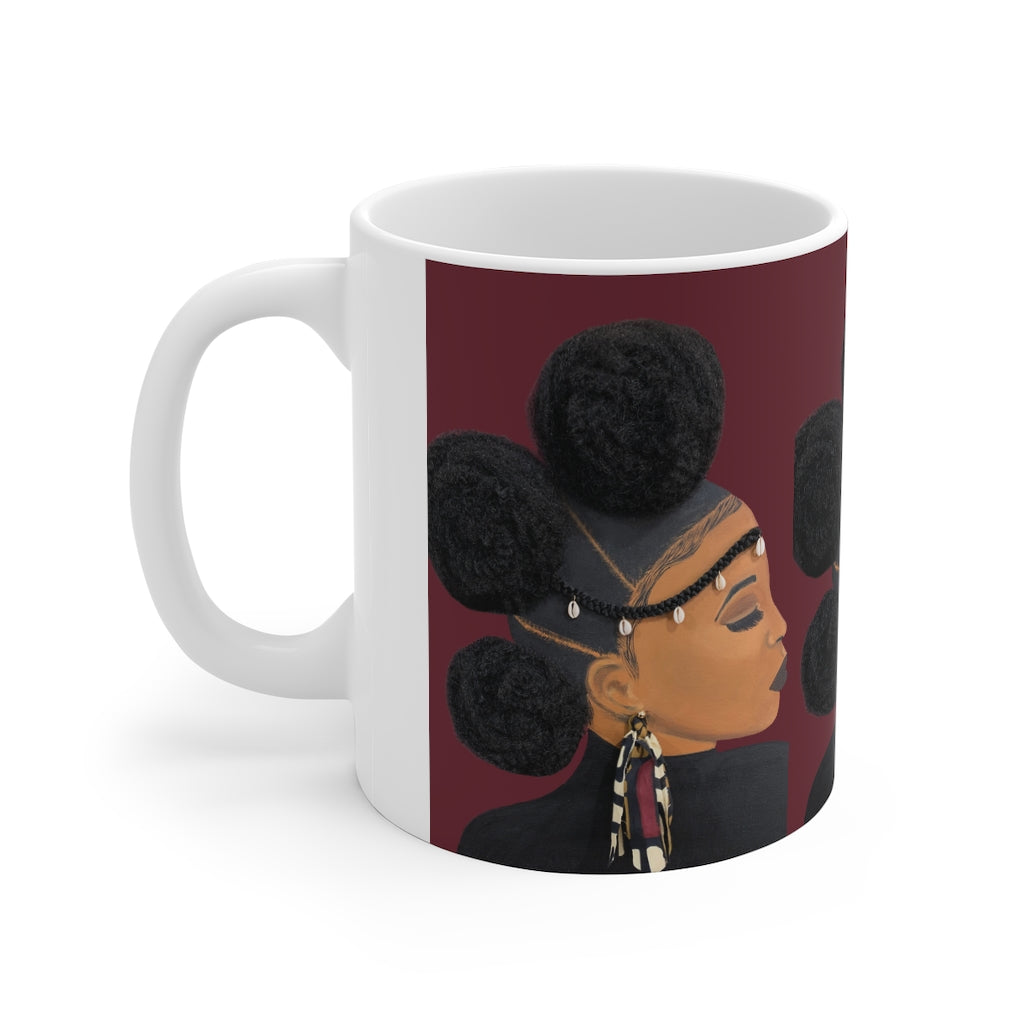 No Vaccine  2D Mug (No Hair)