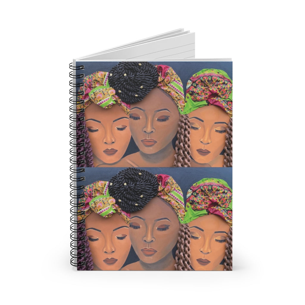 CurlFriends II 2D Notebook (No Hair)