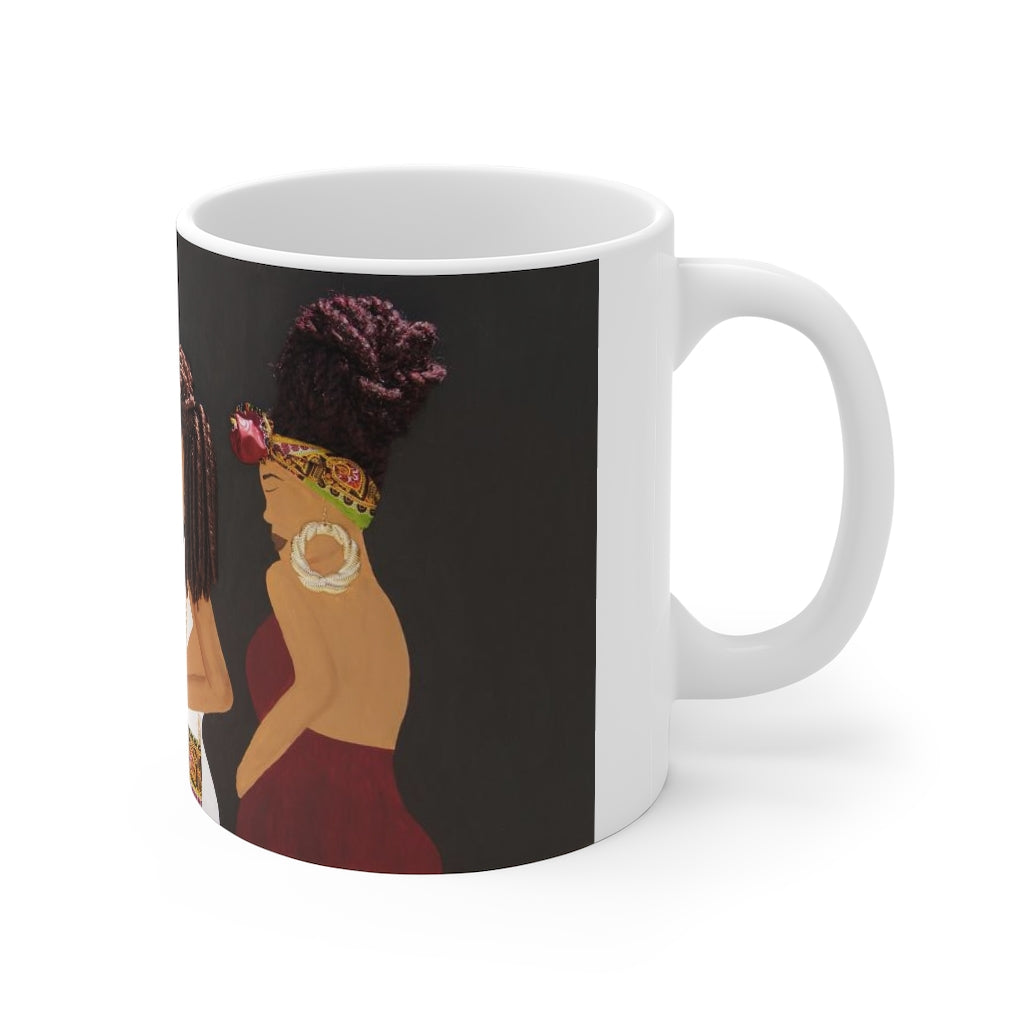 CurlFriends 2D Mug (No Hair)