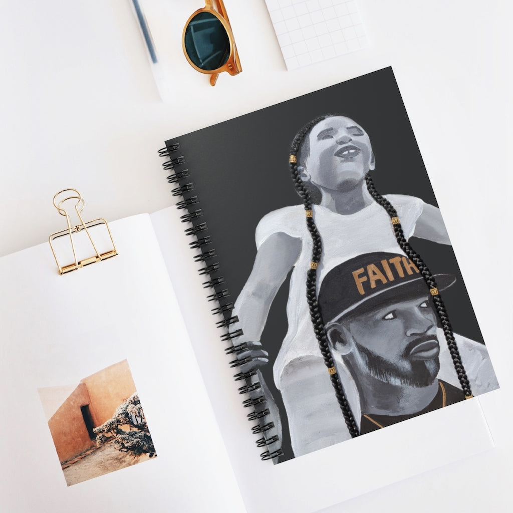 Faith Over Fear 2D Notebook (No Hair)