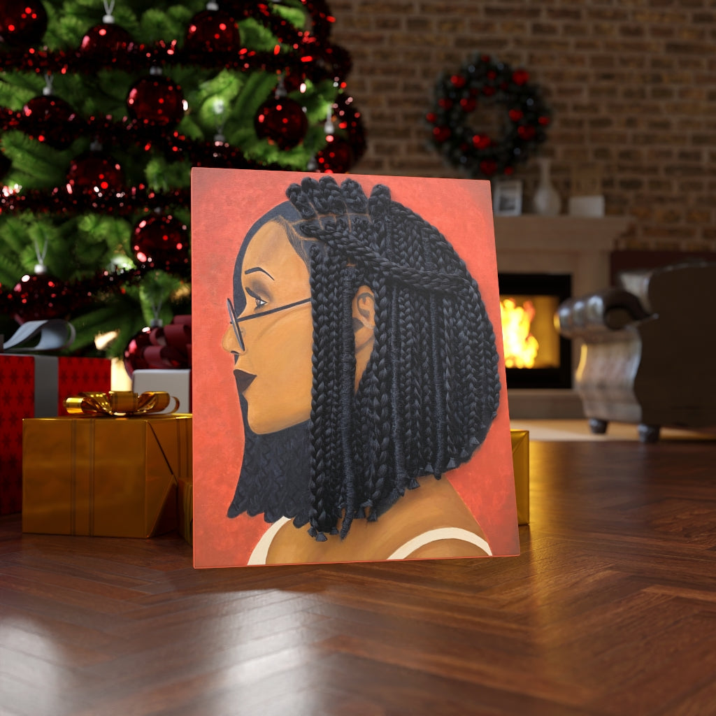 Mesmerized- 2D Canvas Print (no Hair)