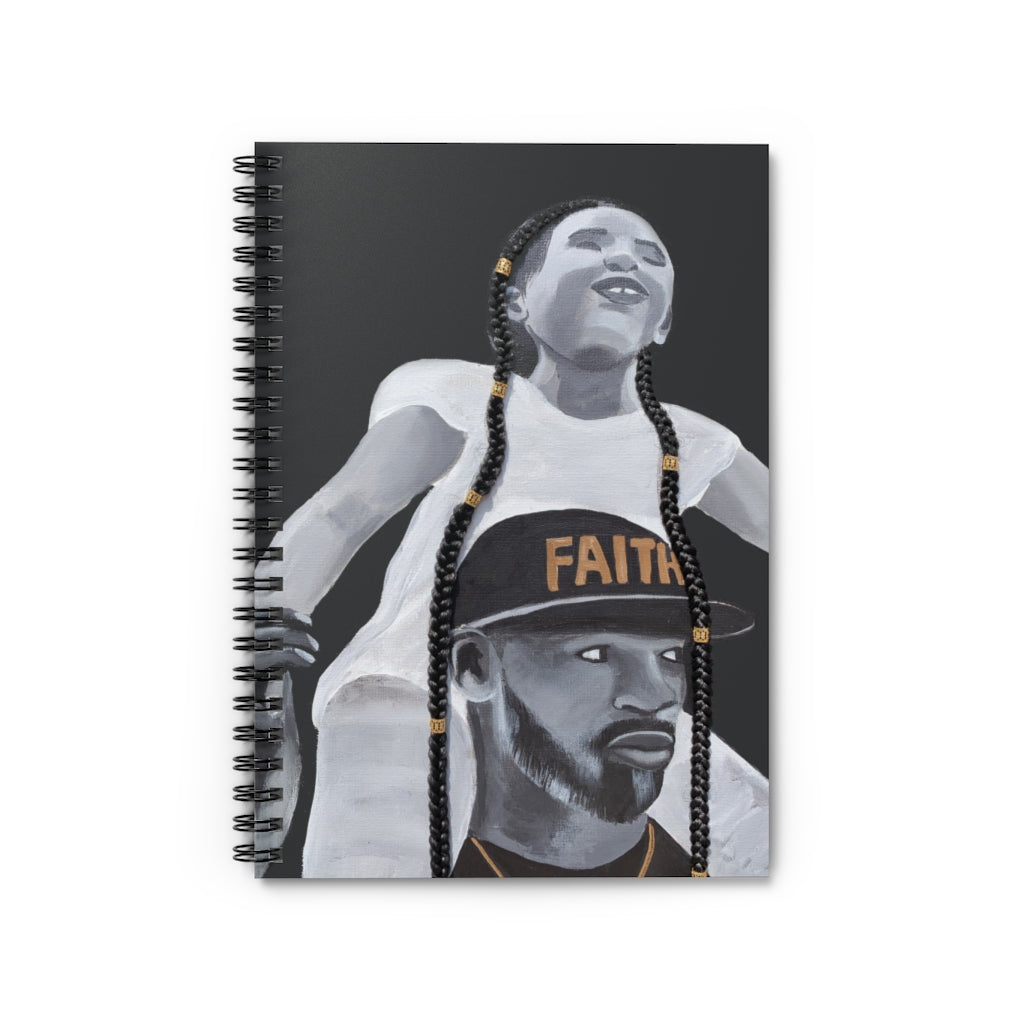 Faith Over Fear 2D Notebook (No Hair)