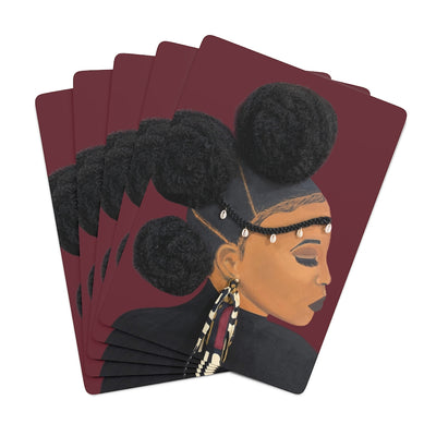 No Vaccine 2D Playing Cards (No Hair)