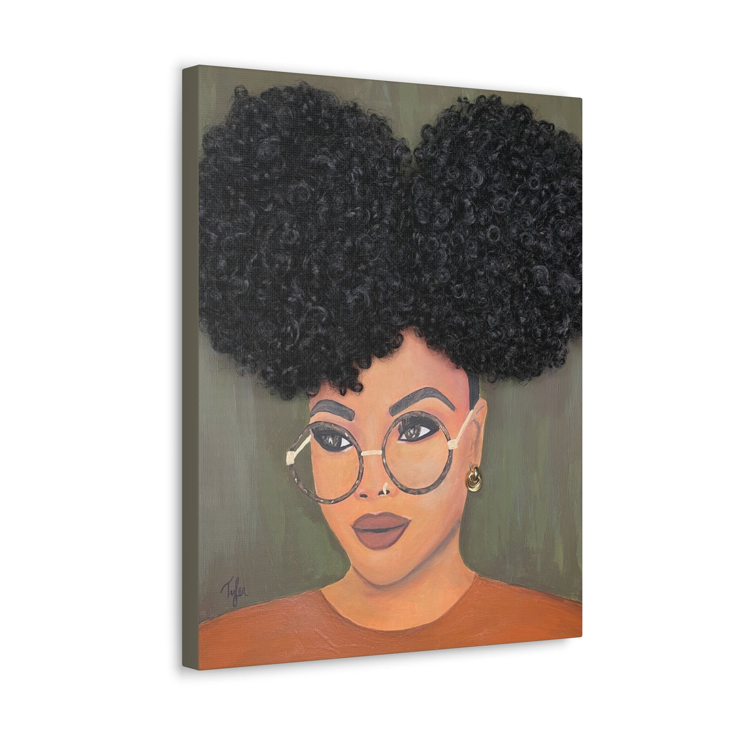 Vision- 2D Canvas Print (no Hair)