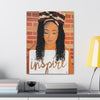 Inspire- 2D Canvas Print (no Hair)