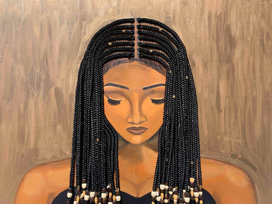 Miracle- 30x40 Original (With Hair)