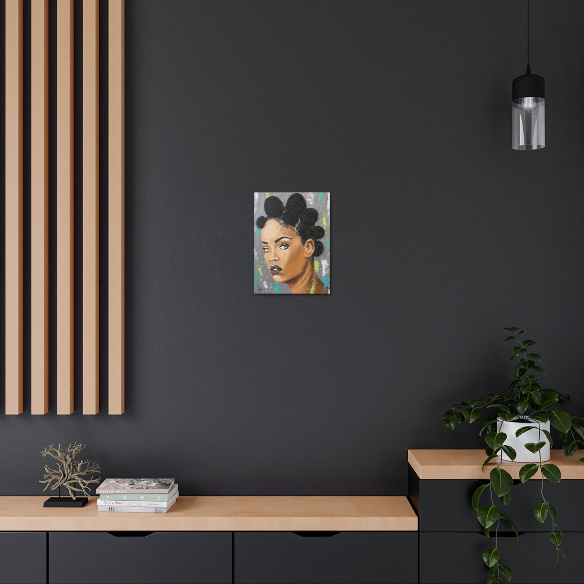 Fenty- 2D Canvas Print (no Hair)