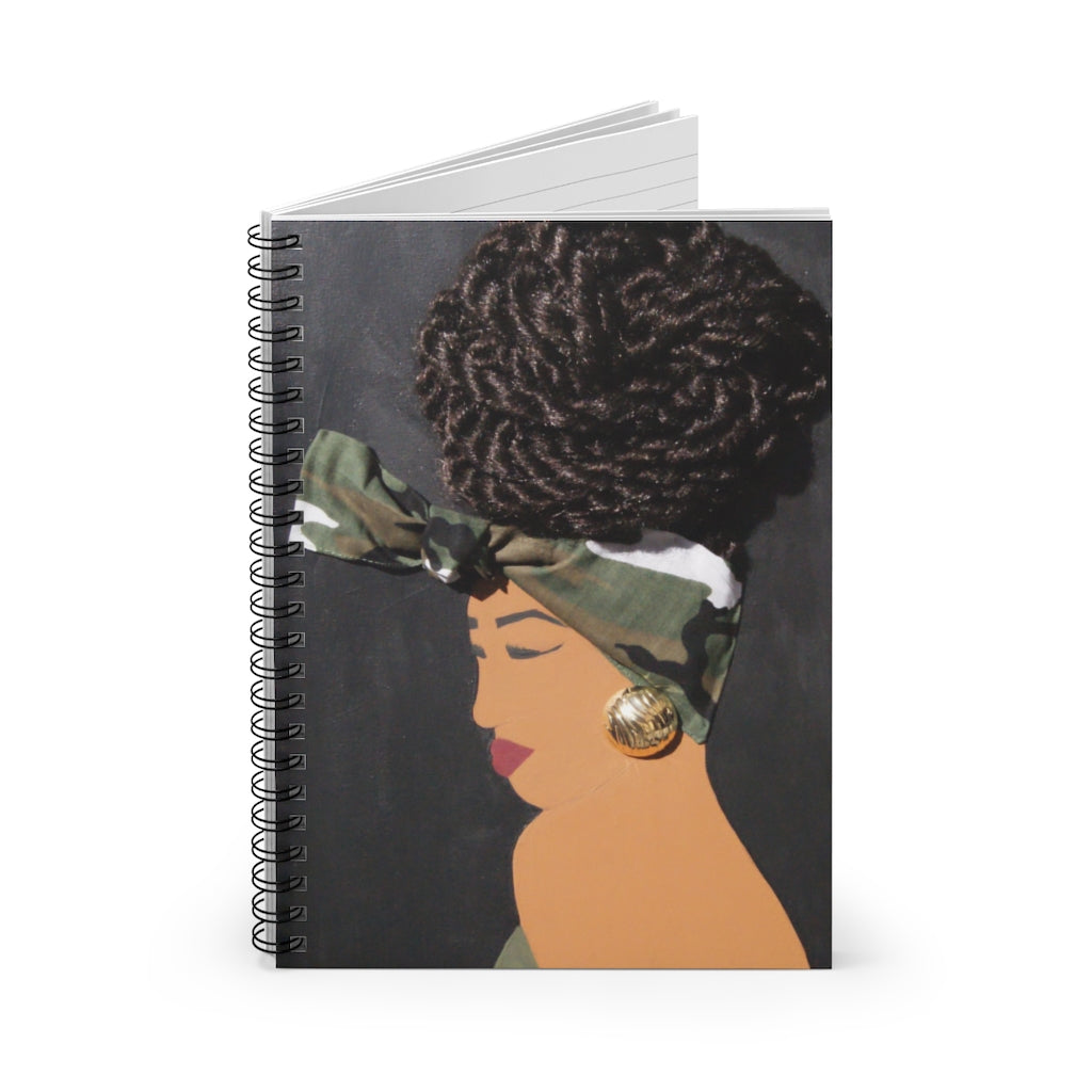 Bun Life Camo 2D Notebook (No Hair)