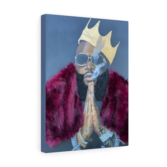 The Boss- 2D Canvas Print (no Hair)