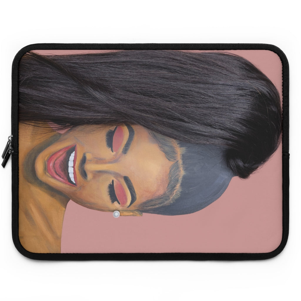 Joyful 2D Laptop Case (No Hair)